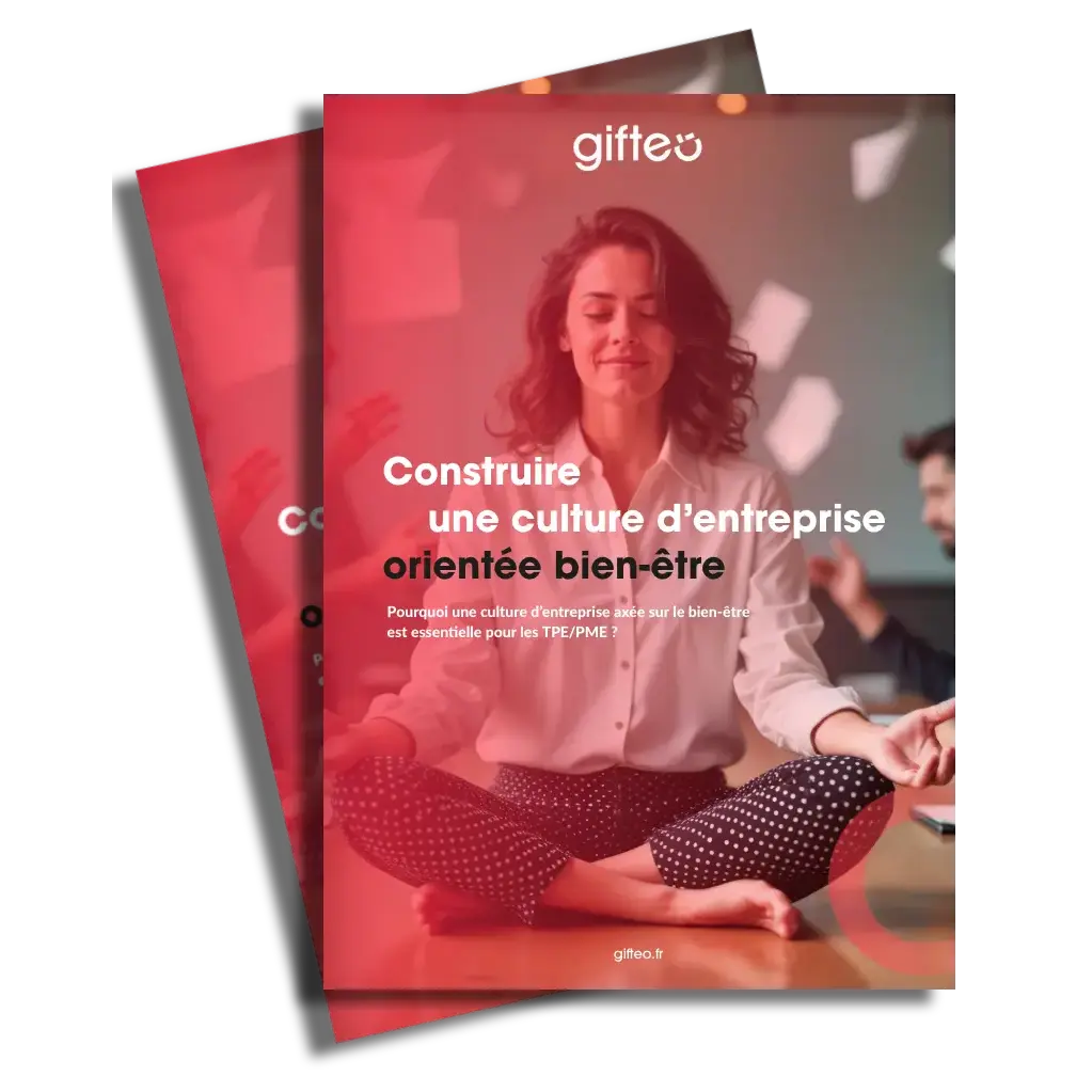 Couverture livre blanc Gifteo : Construire une culture d'entreprise orientée bien-être