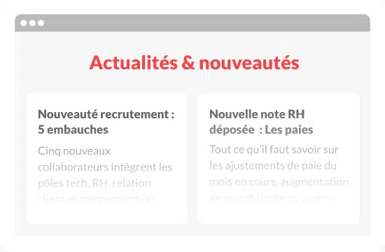 Exemple d'utilisation de l'espace de communication